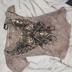Authentic Affliction Shirt size large purchased from Buckle.